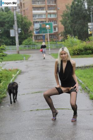 Nastya from Samara walks around the city and shows herself. Part 6. Thumb 3