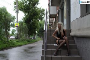 Nastya from Samara walks around the city and shows herself. Part 12. Thumb 3