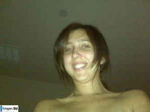 Smiling brunette with everlasting nipples. Part 5. Thumb 2
