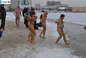 Ukrainian nudists in winter. Part 2. Thumb 4