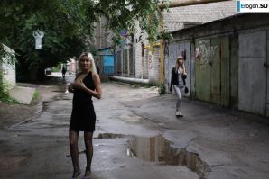 Nastya from Samara walks around the city and shows herself. Part 19. Thumb 3