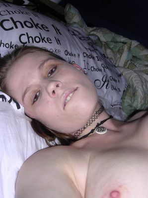 Young passionate informal woman touches herself for the nipples and ends from this. Thumb 4